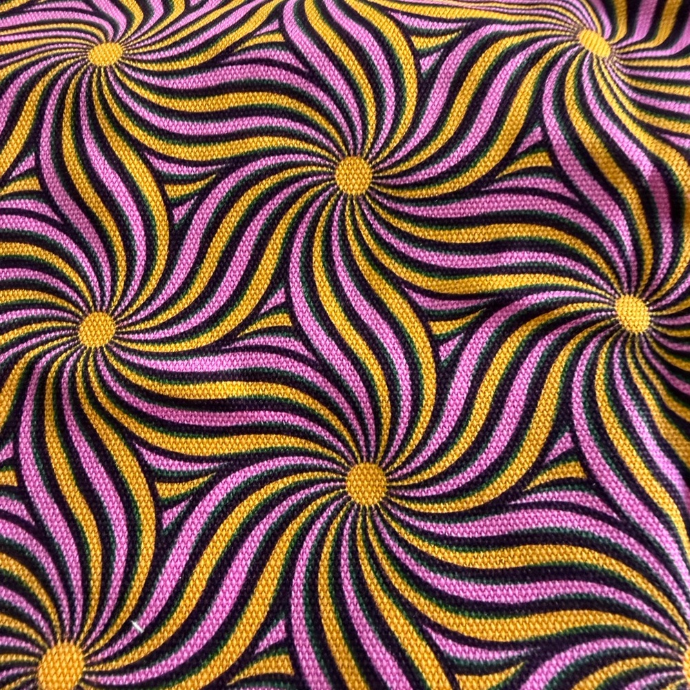 Nespresso Pink and Yellow Swirl Tote Bag - Picture 2 of 7
